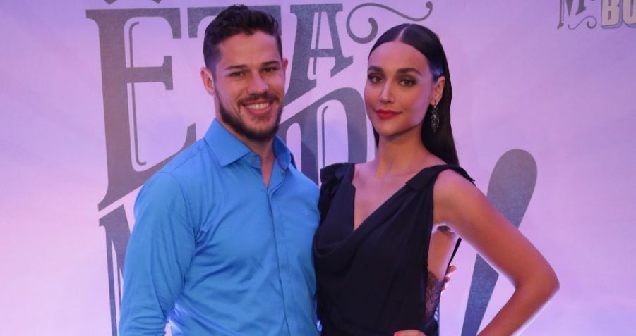 Débora Nascimento e José Loreto terminaram em 2019 • Globo/Paulo Belote