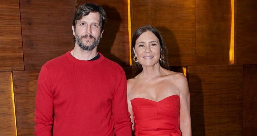Adriana Esteves e Vladimir Brichta são casados há 20 anos • Globo/Cadu Pilotto