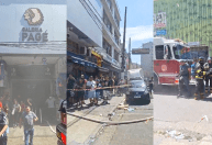 Prédio da Galeria Pagé, no centro de SP, é evacuado após incêndio