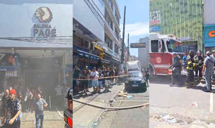 Prédio da galeria Pagé, no centro de SP, é evacuado após incêndio