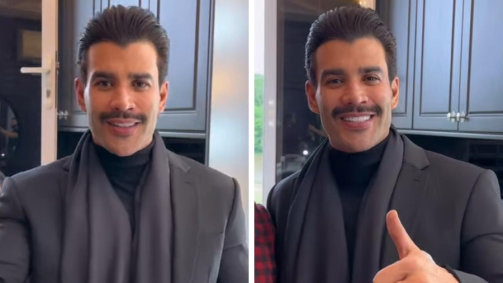 Gusttavo Lima de bigode
