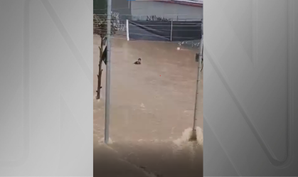 Carapicuíba tem mais de 140 milímetros de chuva; homem foi arrastado pela enxurrada