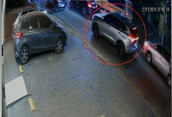 Vídeo mostra carro de modelo que foi sequestrada na noite do crime; veja
