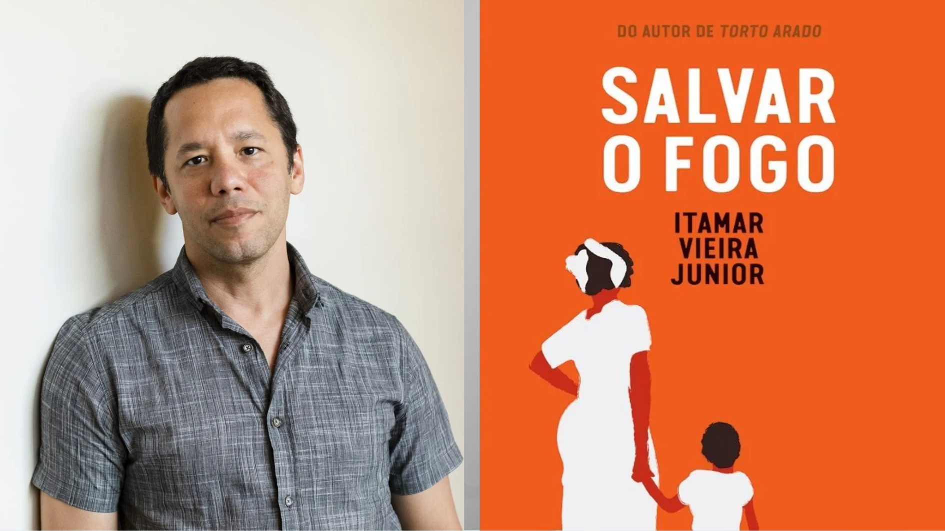 Itamar Vieira Junior é autor do livro Salvar o Fogo