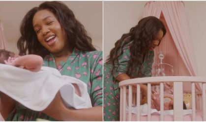 Iza mostra o quarto todo rosa da filha, Nala, de 1 mês; veja