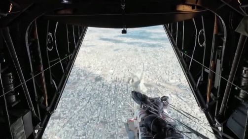 Jordânia envia ajuda humanitária por via aérea para o norte de Gaza.