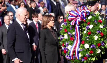 Biden pede união para “curar as feridas da nação” durante Dia dos Veteranos