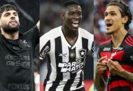 Botafogo no topo: veja top-10 dos jogadores mais valiosos do Brasileirão