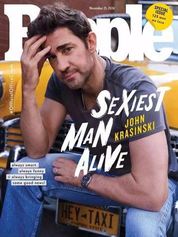 John Krasinski estampa a capa da revista People • Divulgação