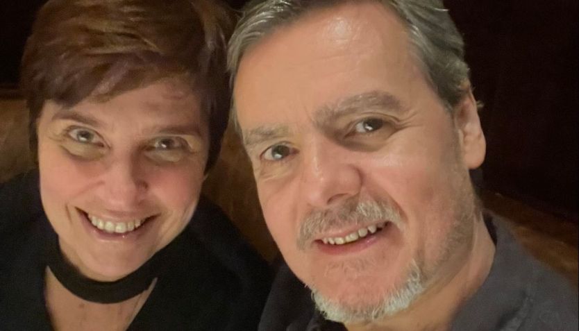 Lidia Brondi e Cassio Gabus Mendes estão juntos se conheceram na década de 90 • Instagram / Cassio Gabus