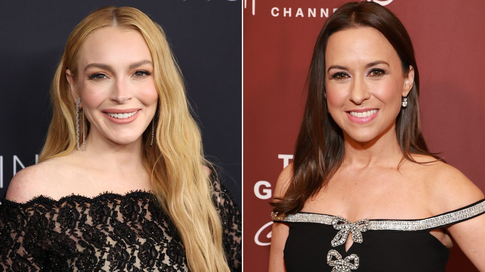Lindsay Lohan e Lacey Chabert