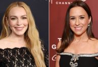 Lindsay Lohan e Lacey Chabert refazem cena de "Meninas Malvadas"; veja vídeo