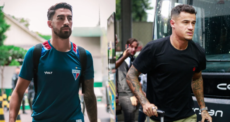 Lucero e Coutinho são os destaques de Fortaleza e Vasco