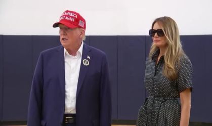 Donald Trump e Melania Trump.
