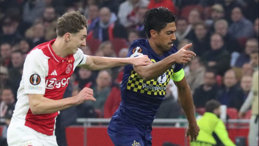 Maccabi Tel Aviv perdeu para o Ajax na Europa League