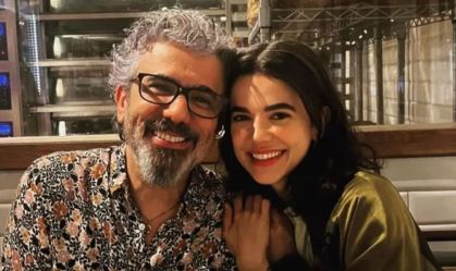 Manu Gavassi e pai