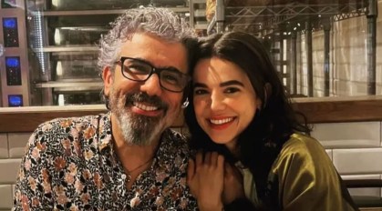 Manu Gavassi e pai