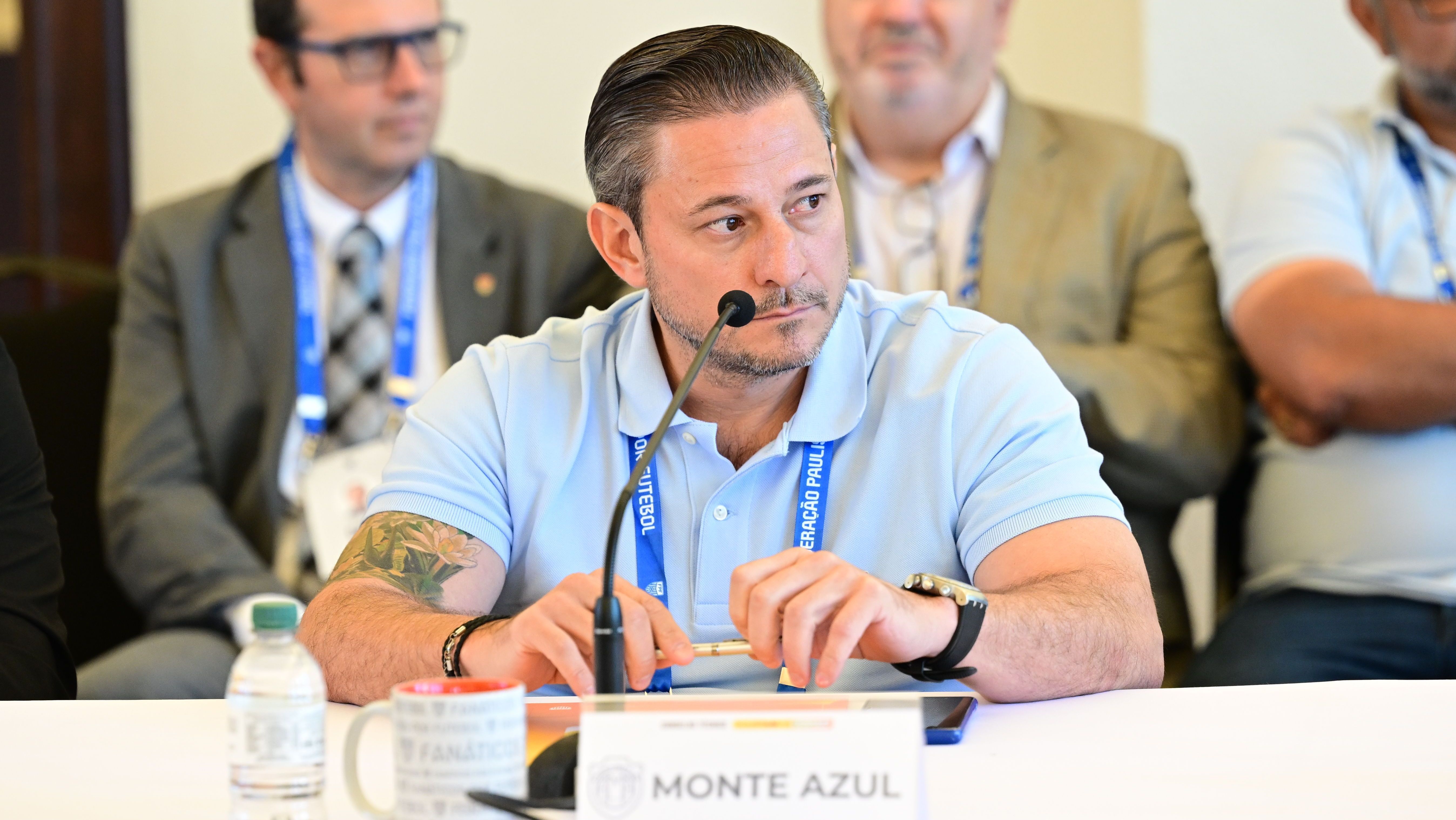 Marcelo Cardoso, presidente do Monte Azul