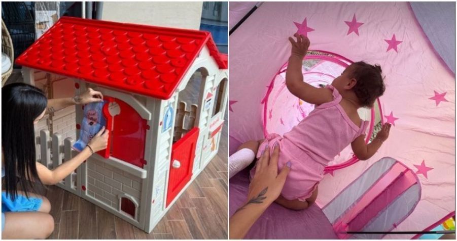Bruna Biancardi mostra casinha que Neymar montou para Mavie • Instagram / Bruna Biancardi