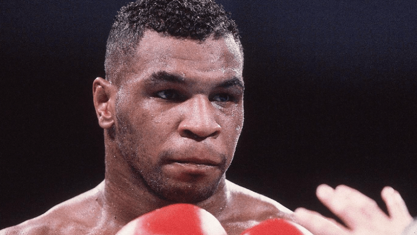 Mike Tyson lutando • Reprodução/instagram/Mike Tyson