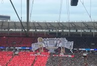 Torcida do Flamengo faz mosaico na final da Copa do Brasil; veja