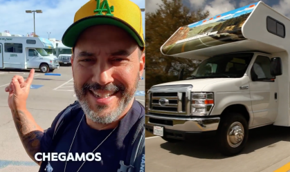 André Marques aluga motorhome nos EUA; conheça modelo