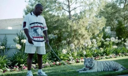 Myke Tyson e seu tigre