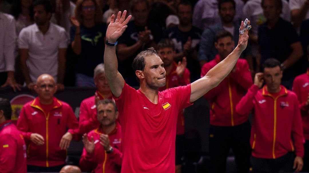 Nadal se despediu do tênis na Copa Davis, disputada Málaga, na Espanha
