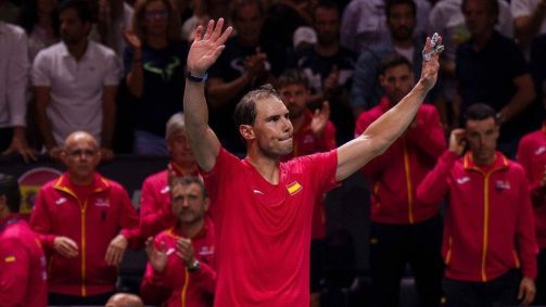 Nadal se despediu do tênis na Copa Davis, disputada Málaga, na Espanha