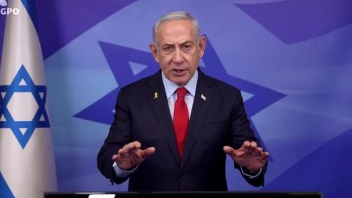 Primeiro-ministro de Israel, Benjamin Netanyahu.