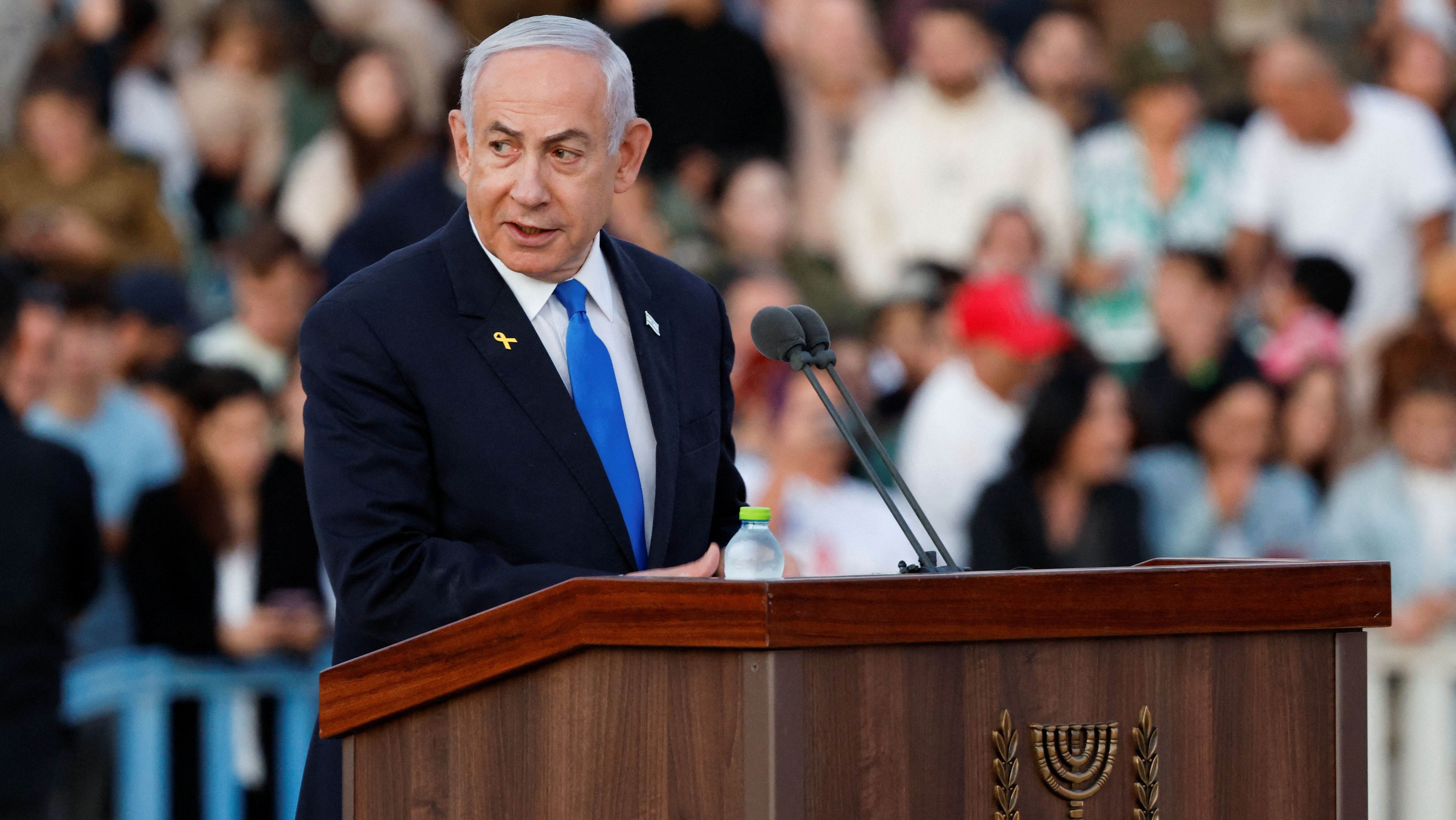 Benjamin Netanyahu.