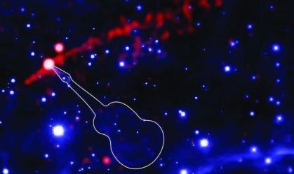 Nasa captura imagem de "guitarra espacial"; veja vídeo