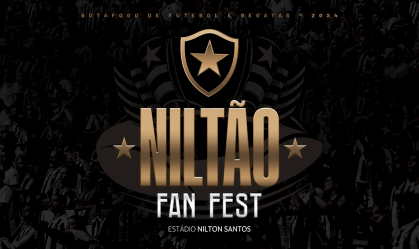 Niltão Fan Fest vai receber milhares de botafoguenses para a final da Libertadores