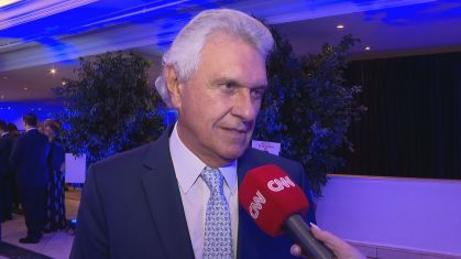 O governador do estado de Goiás, Ronaldo Caiado (União)