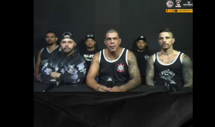 Organizada do Corinthians se manifesta sobre impeachment de Augusto Melo