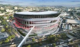 Imagem do estádio do Flamengo