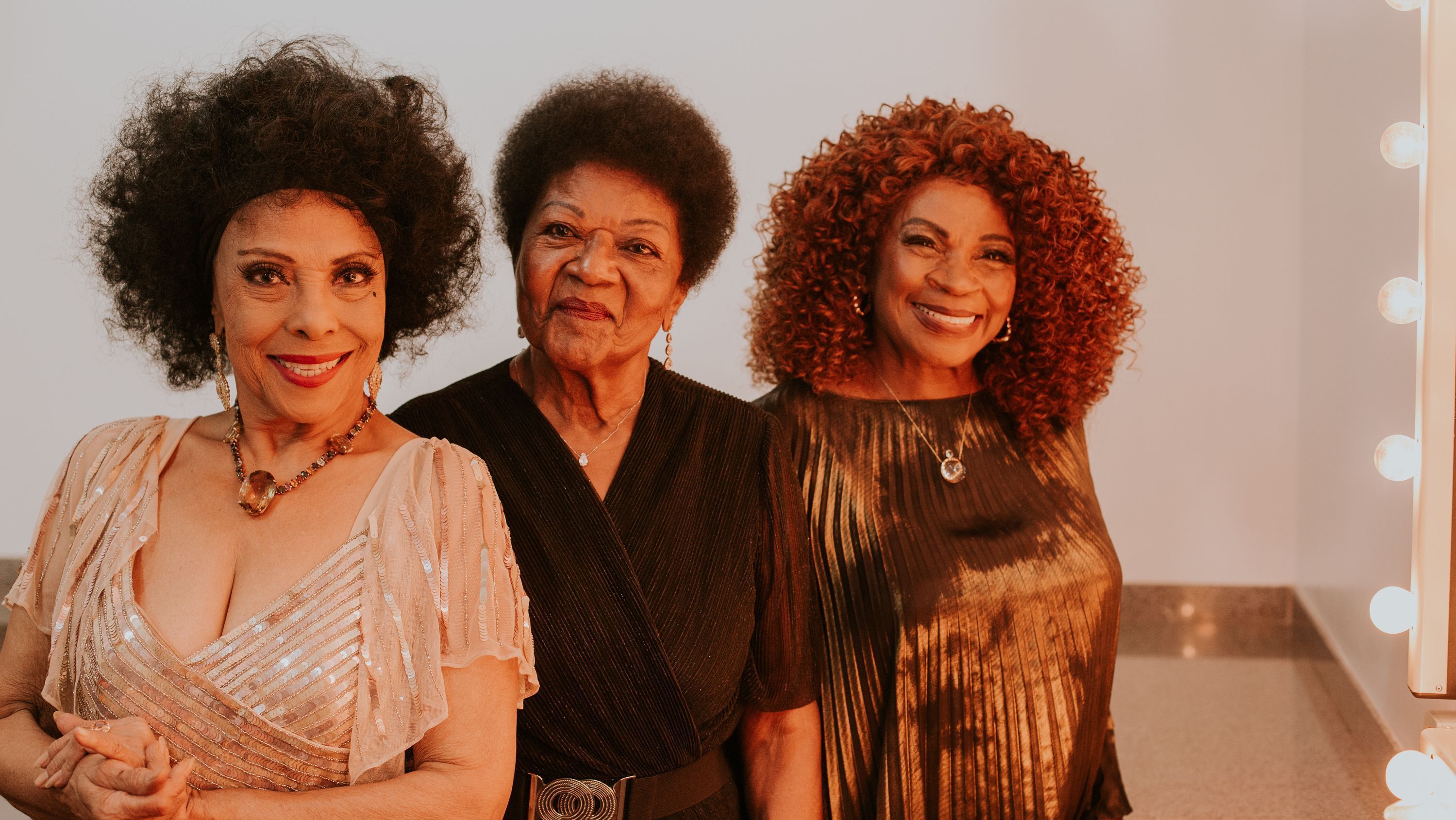 Alaíde Costa, Eliana Pittman e Zezé Motta cantarão no CCSP com o show "Pérolas Negras"