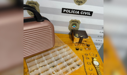 Homem com tornozeleira eletrônica furta R$ 22 mil em joias e é preso em MS
