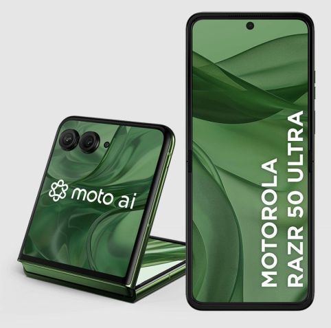 Motorola Razr 50 Ultra 5G. • Créditos: Motorola.