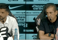Ramón Díaz nega desrespeito ao Vasco e comemora permanência do Corinthians; veja