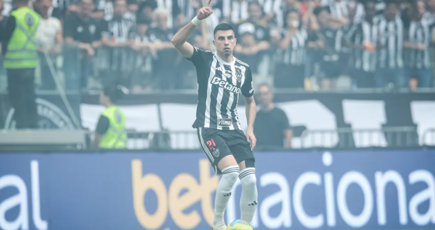 Rodrigo Battaglia durante a final da Copa do Brasil