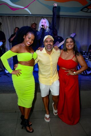 Ex-BBBs Sol e Cida curtem a noite juntas em evento de Rodrigo Oliver, no Rio de Janeiro • Dilson Silva/AgNews