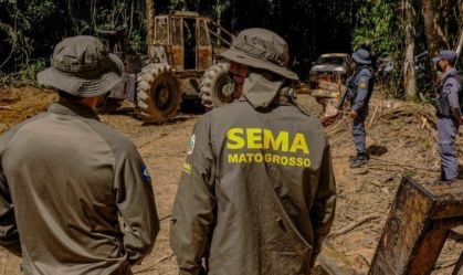 Mato Grosso embargou área equivalente a 300 mil campos de futebol em 2024