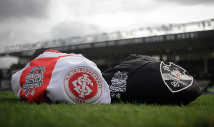 Inter e Vasco fazem ação contra racismo em São Januário pelo Brasileirão