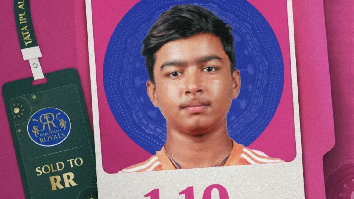 Vaibhav Suryavanshi faz história ao ser contratado aos 13 anos