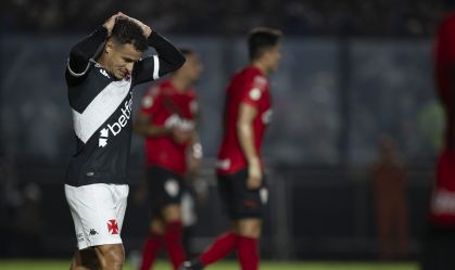 Brasileirão: Vasco empata com rebaixado Atlético-GO e fica longe da Libertadores