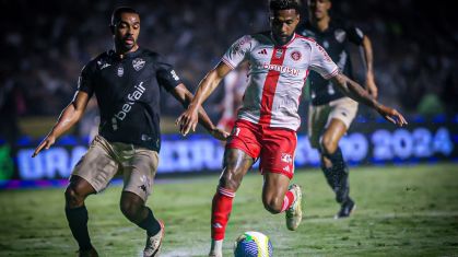 Wesley fez o gol do Inter contra o Vasco, pelo Brasileirão
