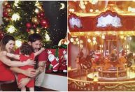 Viih Tube e Eliezer exibem decoração natalina com homenagem aos filhos em árvore