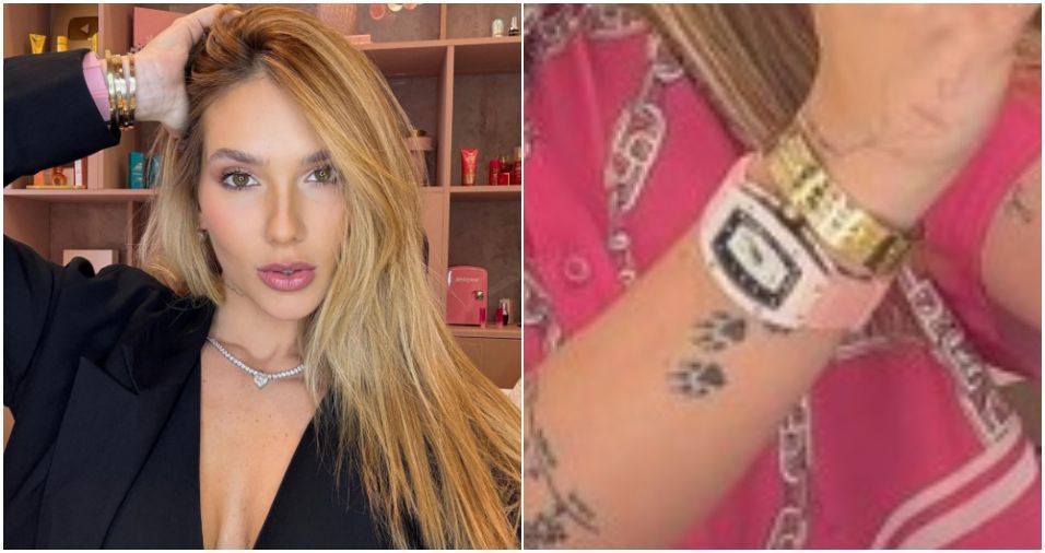Virginia usa relógio rosa avaliado em mais de R$ 1 milhão • Instagram / Virginia