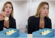 Virginia vira meme após aparecer comendo ovo: "Cara de quem não aguenta mais"
